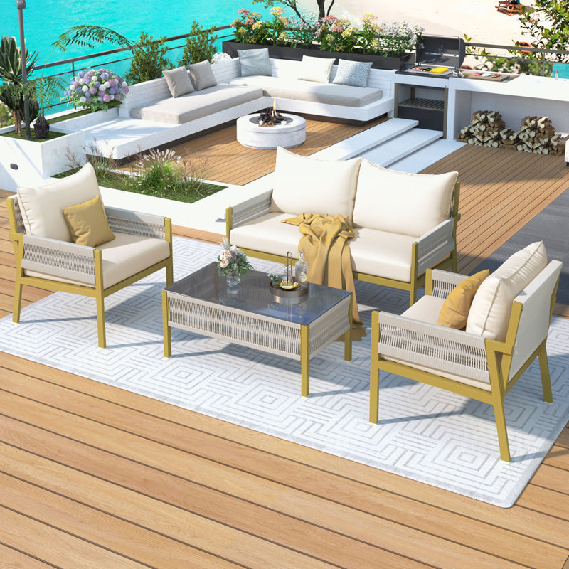 Aldwyche Outdoor, Beige, Jaune