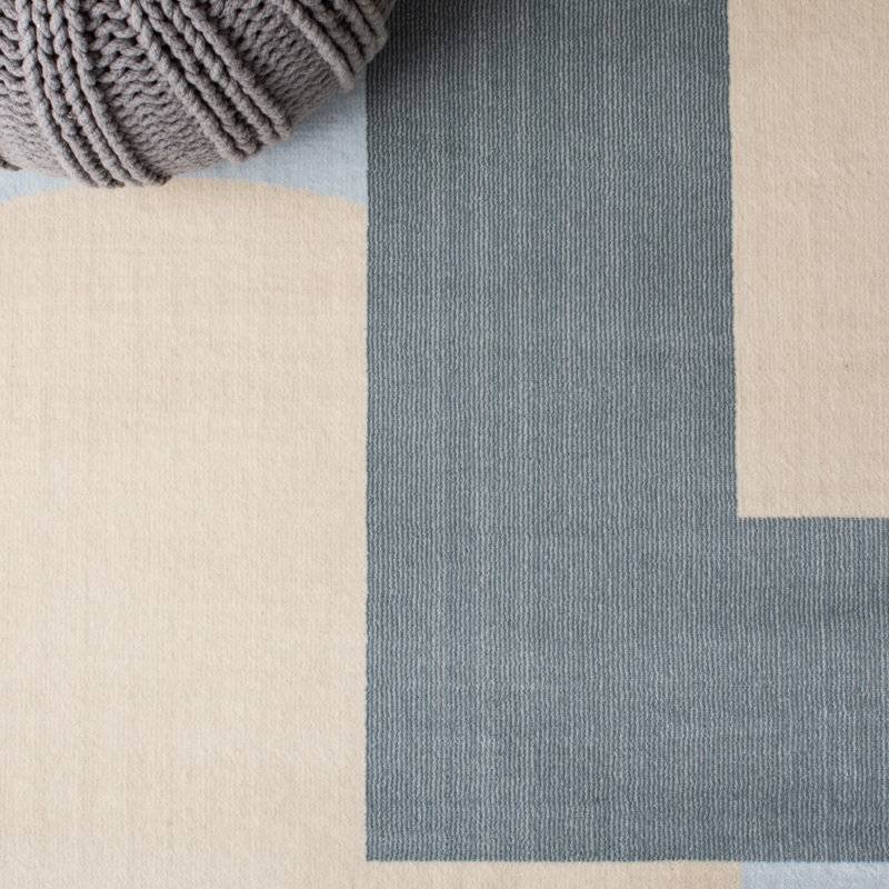 Holyfield 300 Performance Geometric Rug, Rectangle 5'3" x 7'7"