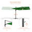 Parasol suspendu en porte-à-faux 121,7 po Serine-1925250352