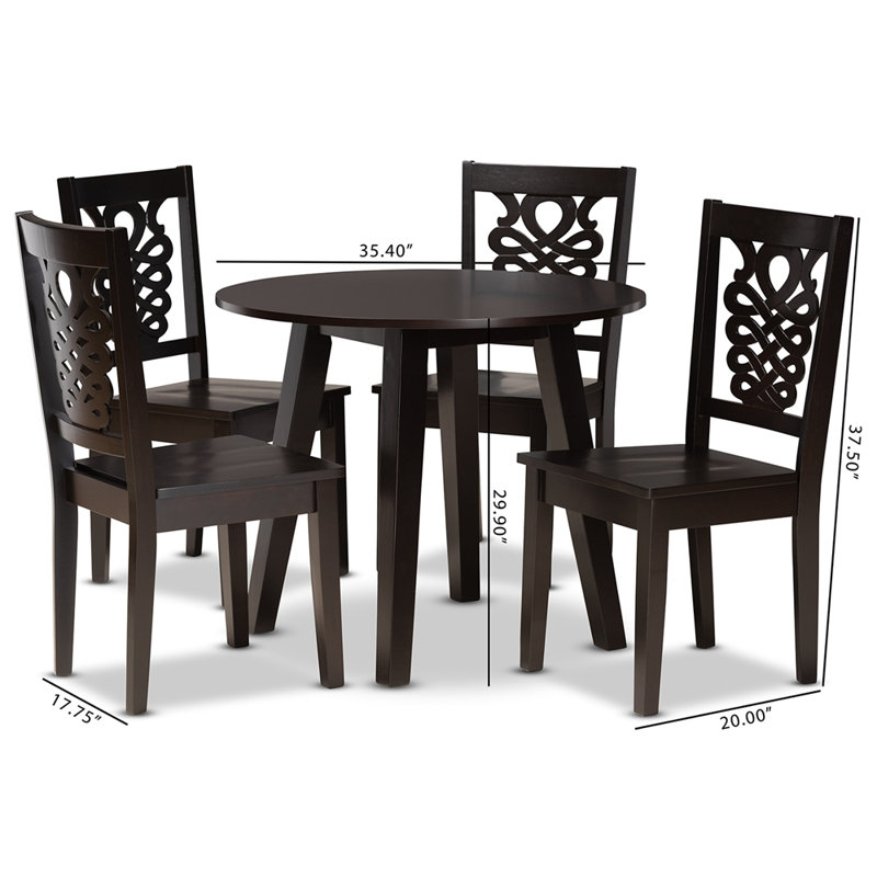 4 - Person Four Leg Dining Set
