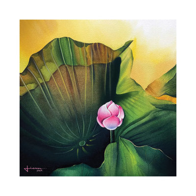 Bloom II by Liam Kumawat - Wrapped Canvas Painting