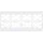 Panneaux muraux blancs 94,5 "(paquet de 4)-69958222