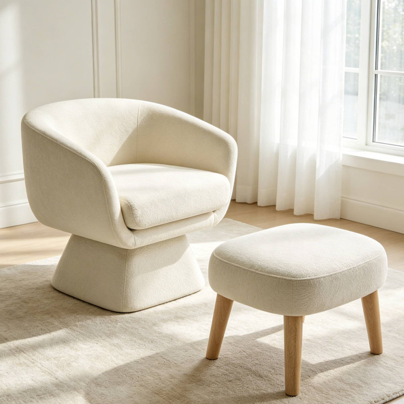 Fauteuil Lazy, Beige