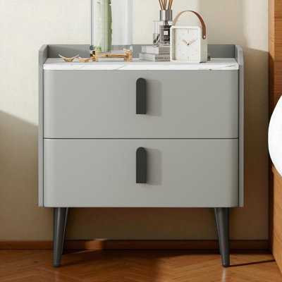 19.9" W 2-Drawer Nightstand by Latitude Run