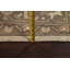 Tapis persan vieilli à motif vieilli noué à la main 8 po x 11 po