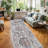 Wide Hallway Rug: Vintage Washable Soft for Living Room Bedroom Water Resistant Carpet with Non-Slip Backing for Entry Kitchen Dining Room Thin Bathroom Floor Mat(Brick)-1837069504-1813402913