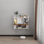 Bureau flottant rectangulaire avec armoire Laylind-1299888627
