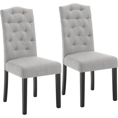 Alera 49cm H Linen Upholstered Parsons Chair