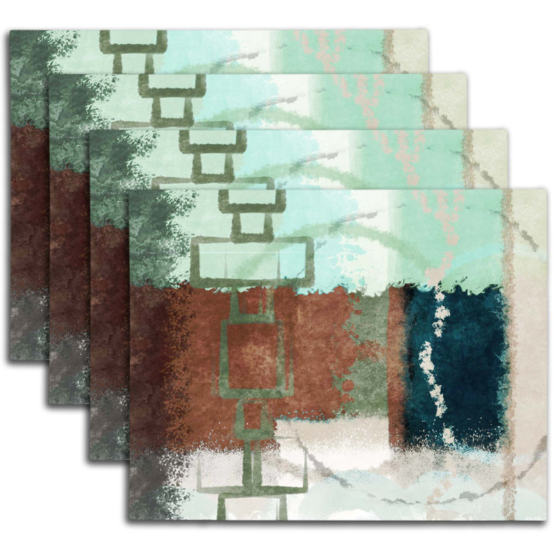 Polyester Abstract Placemat