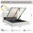 Classic Wingback Upholstered Bed with Lift-Up Storage, Queen, Cream Corduroy-205557307-205557304