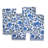 Cotton Blend Floral Square Napkin