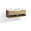 Modo 60" W Wall Mounted Double Bathroom Vanity-1701886303-1701886278-1701886276