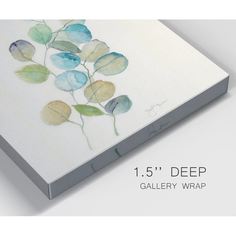 Eucalyptus I - Reproduction d'art sur toile tendue, H 32 po x l 32 po x P 1 po