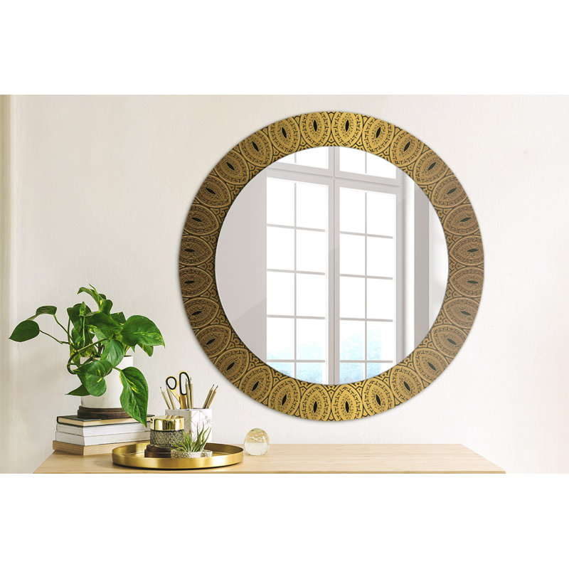 Huldar Glass Flat Wall Mirror