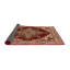 Tapis oriental rouge / beige-961068398
