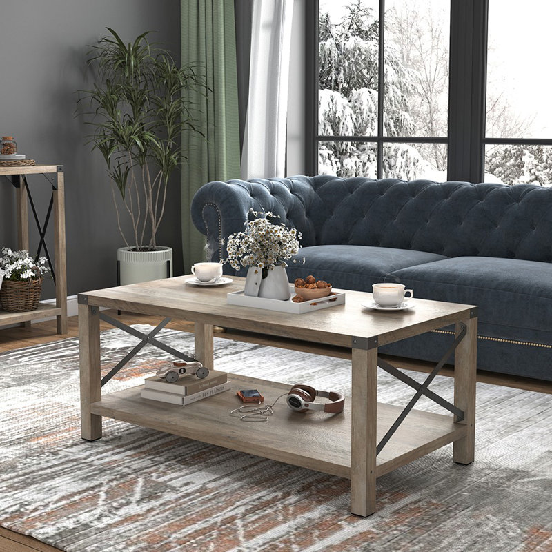 Spates Coffee Table, Gray