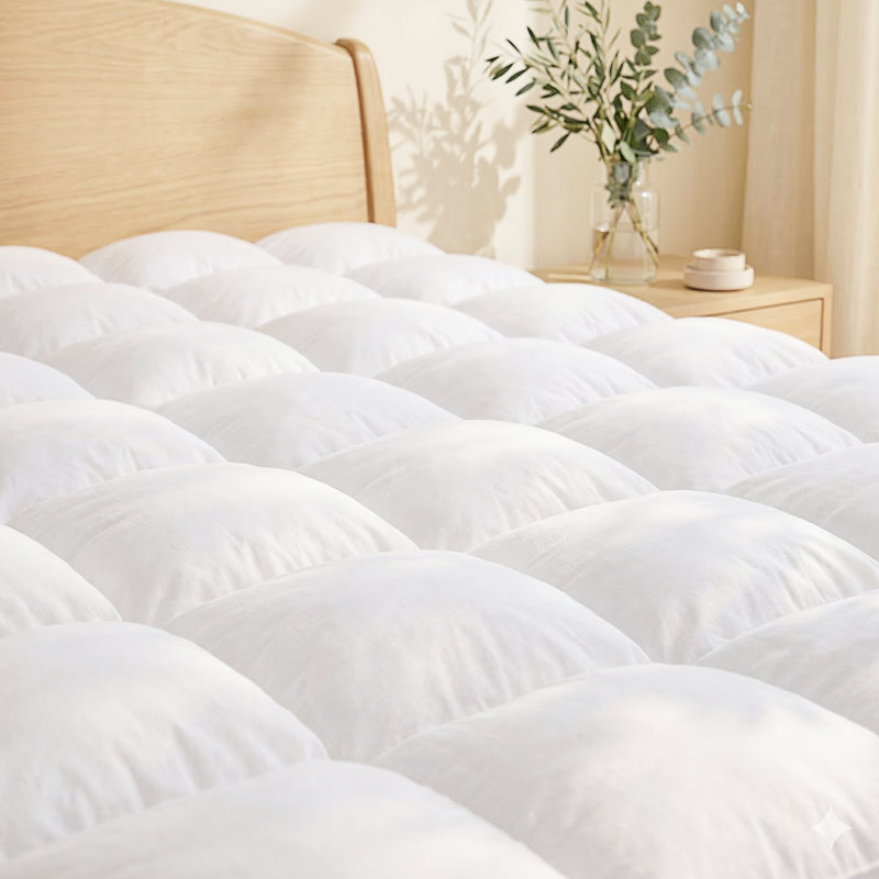 Surmatelas matelassé et épais Nestl, Twin