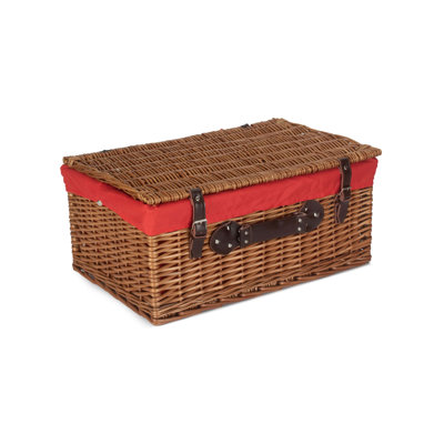 Wicker Basket with Lining