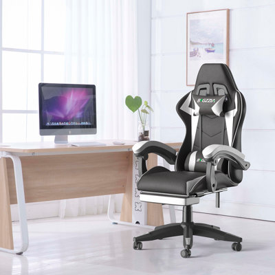 Reclining Game Chair With Footrest