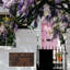 Plaque d'adresse murale personnalisée sur 2 lignes Spring Blossom Estate-1120861698-1120861699