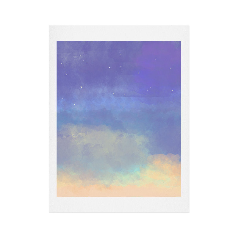 Bonne nuit, impression, H 20 po x l 16 po x P 0,12 po