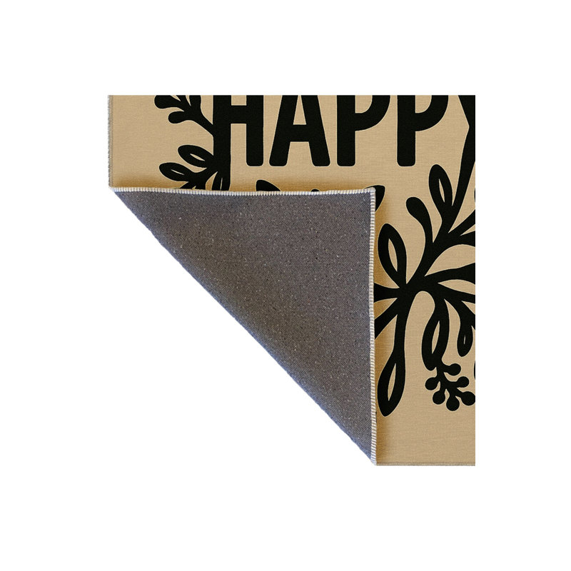 Tapis tissé à la crème Mosso, 2 pi x 2 pi 11 po