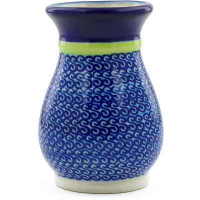 Midnight Eclipse Handmade Stoneware Table Vase