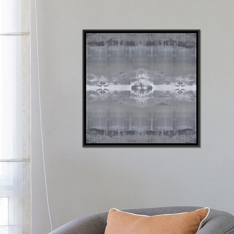 « prekaléidoscope », reproduction d’impression sur toile, Toile avec cadre noir, Pas de tapis, H 18 po x l 18 po x P 1,5 po