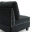 Canapé modulaire de 57 po de large à assise modulaire avec repose-pieds, canapé modulaire, canapé modulaire-625155595-608908795