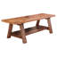Ensemble de chambre antique 6 pièces brun patiné à la main
