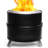 19" Smokeless Fire Pit, Detachable Stainless Steel Camping Stove with Stand, Removable Ash Pan, Nested Design-660567598