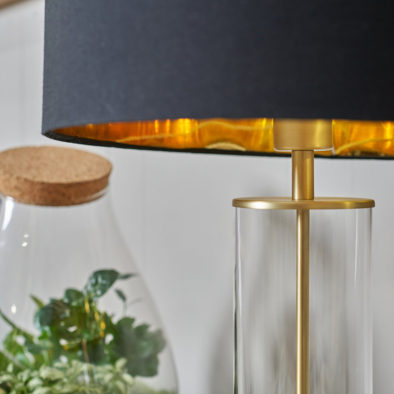 Lamp, Black/Gold