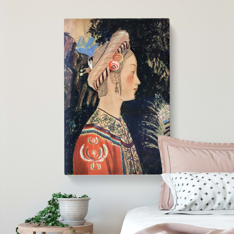 Kosenbi by Fujishima Takeji - Wrapped Canvas, 60cm H x 40cm W x 3cm D