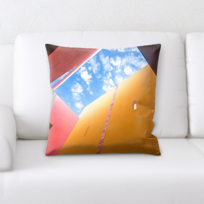 Microsuede Reversible Throw Pillow
