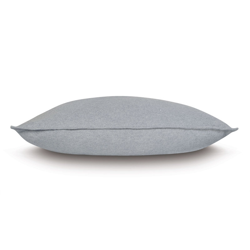 Brera Cotton Pillow Sham, Queen, Gray
