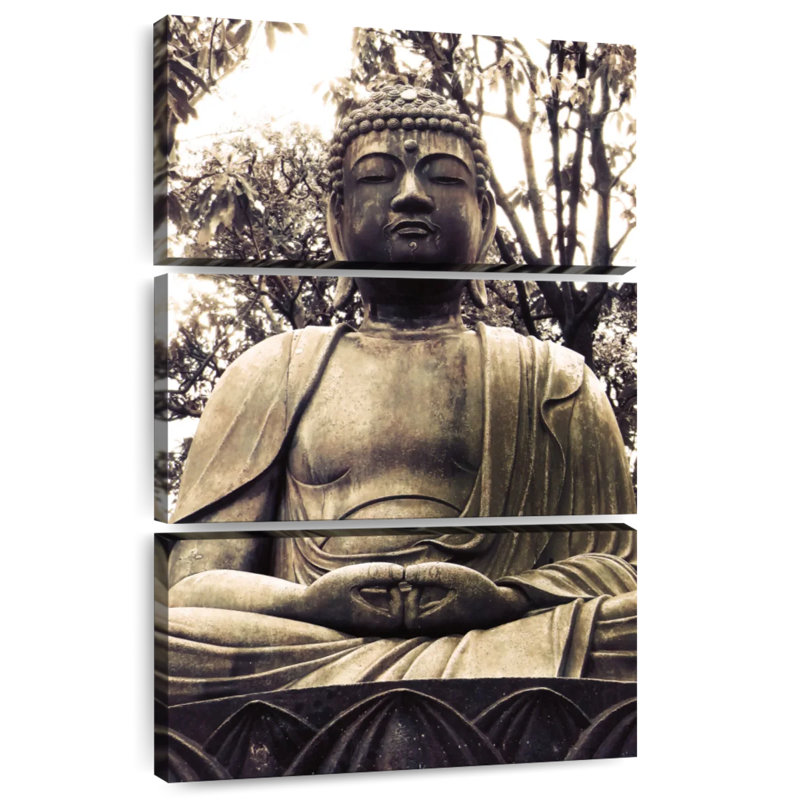 Adella Japanese Buddha Statue I, 57" H x 36" W