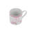 Porcelain Espresso Cup and Saucer