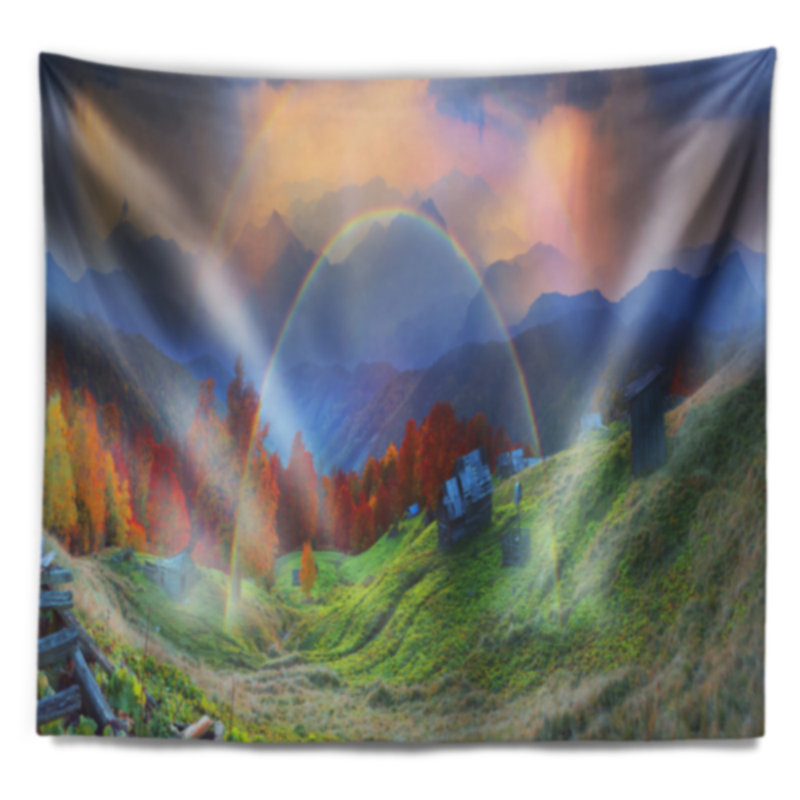 Polyester Tapestry, 50" H x 60" W