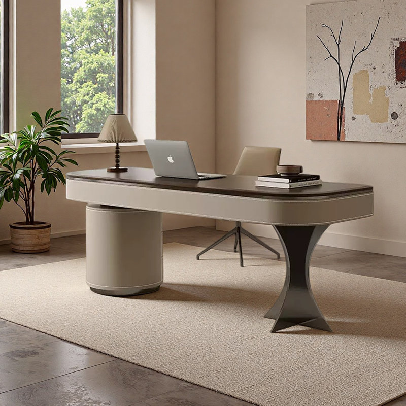 Spacious and Comfortable Work Surface Desk, 29.53" H x 78.74" W x 27.56" D