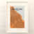 Orange / gris