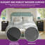 Set of 2 Bedside Table with 3-Drawer