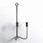  Hook-Style Forged-Iron Wall Sconce – 21"H Double Taper Candle Holder, Set Of 2