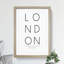 London United Kingdom - Framed Print-62802633-62802634
