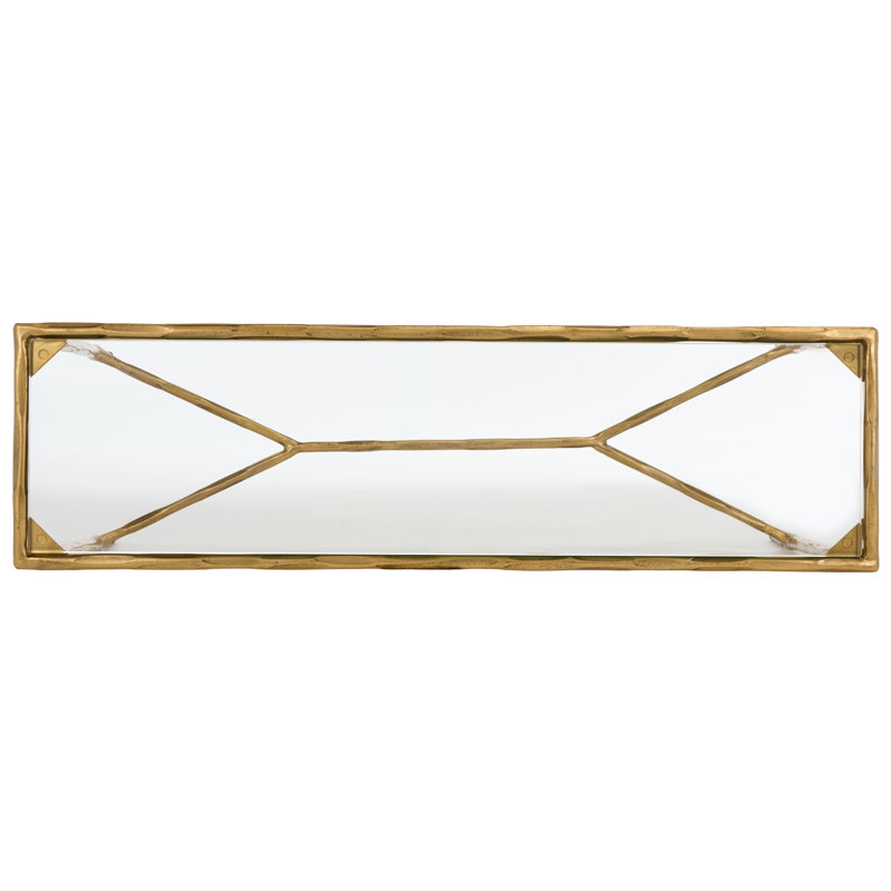 Isabellina Console Table, Brass
