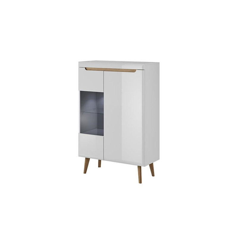 Encinal 90cm Sideboard, White/Oak
