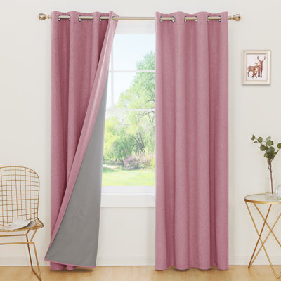 Ipswich Blackout Thermal Grommet Curtain Panels