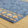 Cheops Looped/Hooked Blue Indoor Rug