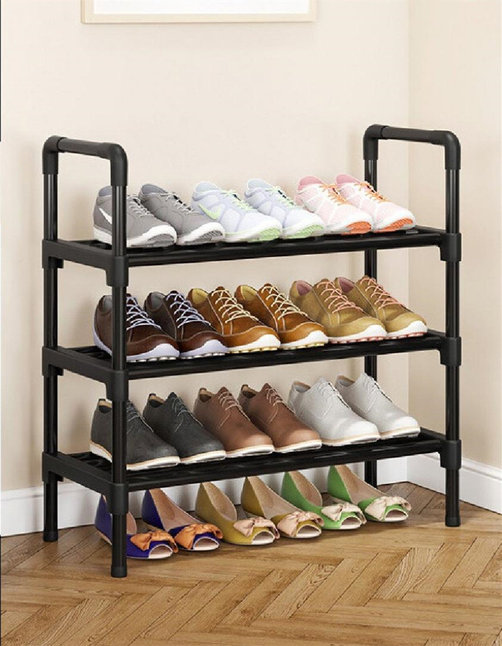 9 Pair Shoe Storage Box Rebrilliant