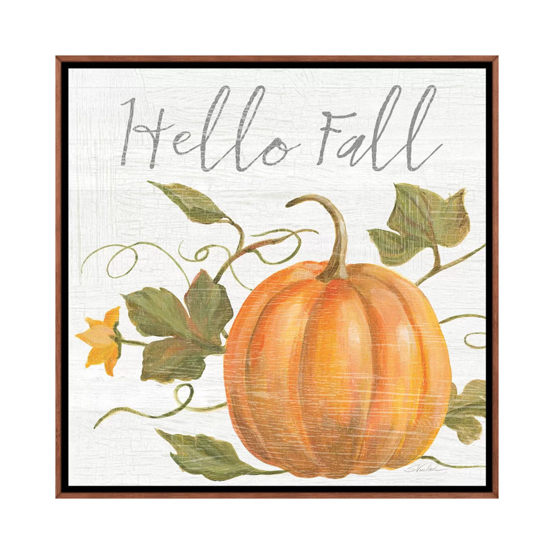 «Fall Splendor V» par Silvia Vassileva - impression d'art graphique, Pas de tapis, Classic Wood Framed
