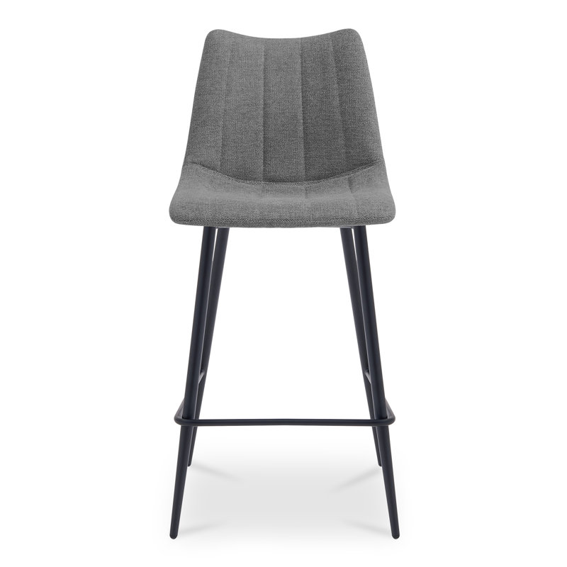 Finnigan Counter & Bar Stool, Bar Stool (30" Seat Height), Brown/Faux Leather